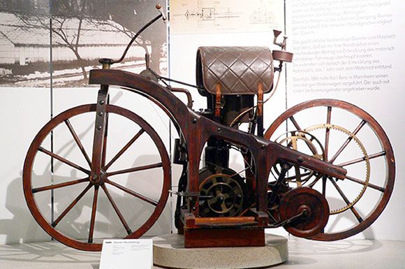 How Much Did the First Motorcycle Cost in 1885?