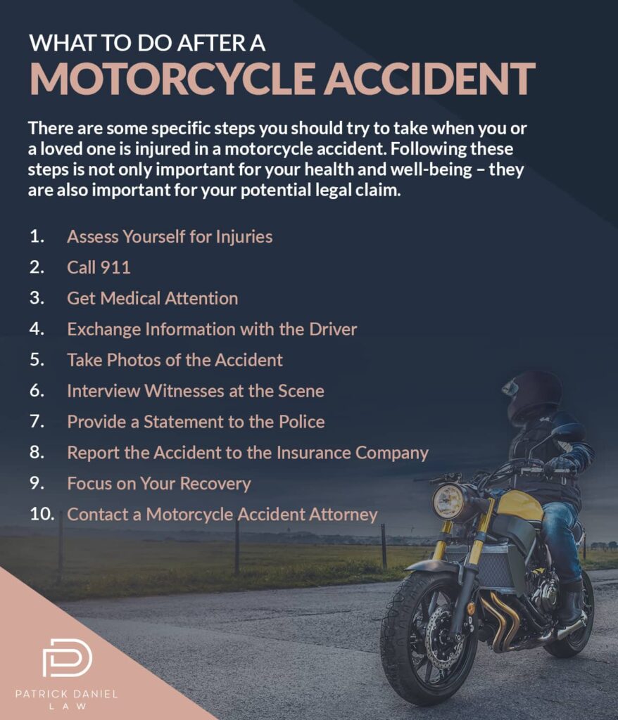What to Do After Motorcycle Accident?